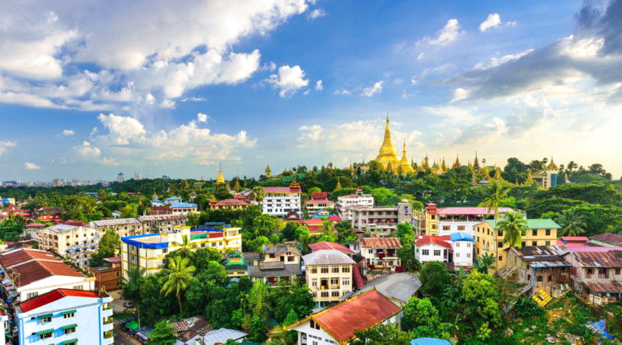 Die beliebtesten Mietwagenangebote am Flughafen Yangon Mingaladon